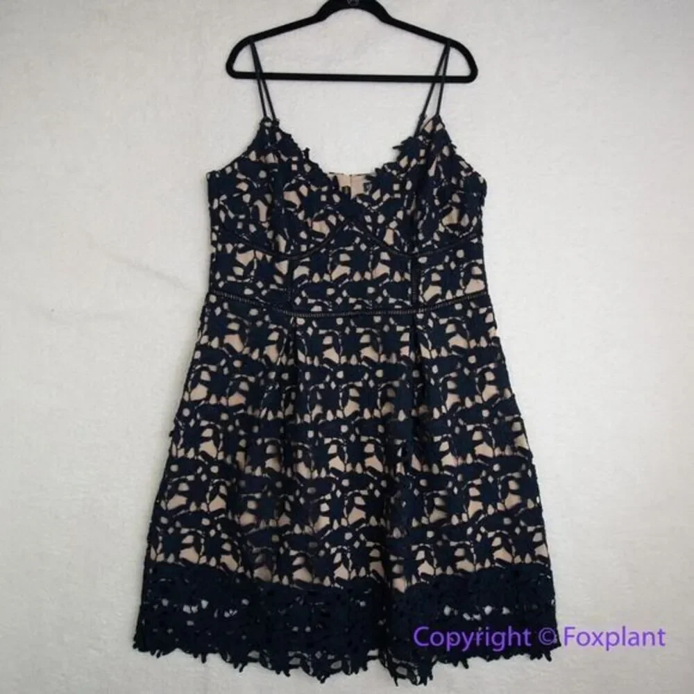 New! City Chic So‎ Fancy Dress - navy, size 24